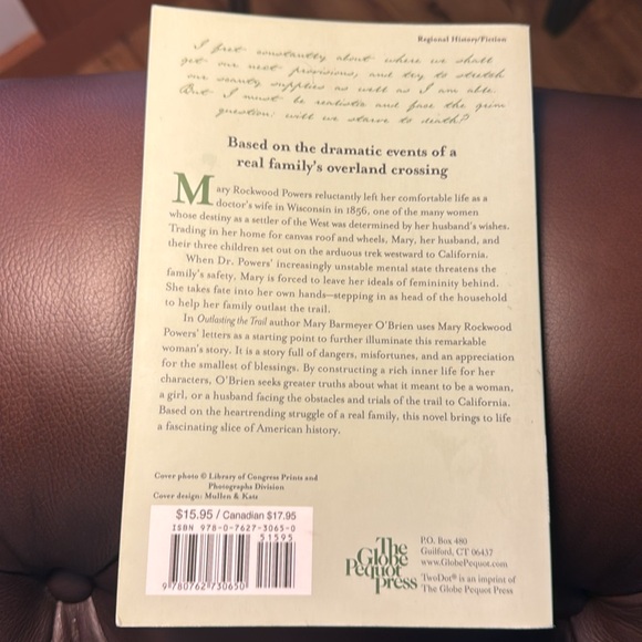 Out Lasting the Trail -The Story of a Woman’s Journey West - Picture 2 of 3